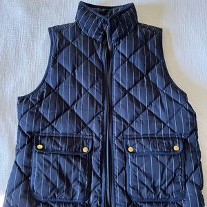J. Crew Down Puffer Vest, Size Large